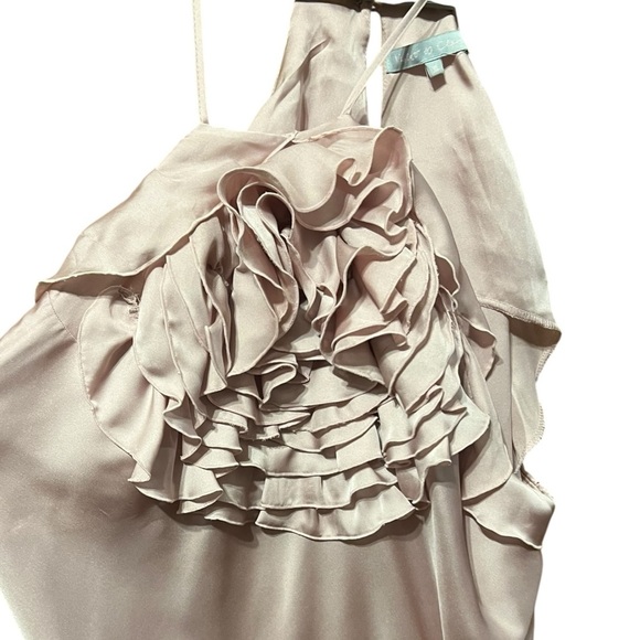 🟠Violet & Claire Pale Pink Satin-Feel Blouse – XL - Picture 4 of 4